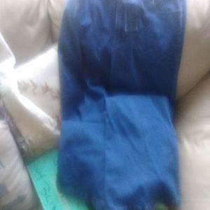 High waisted wide legged jeans